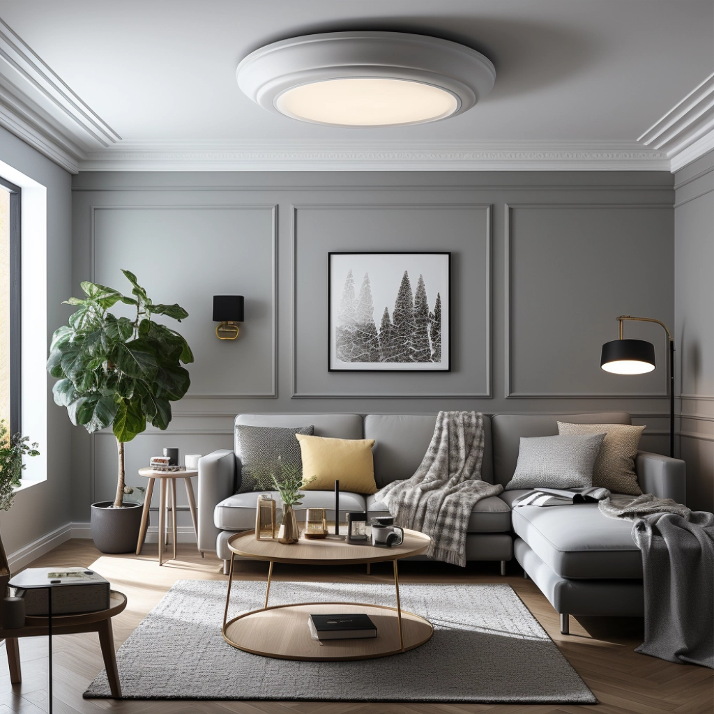 Белый матовый потолок