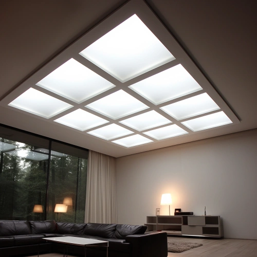 Матовый потолок акриловый