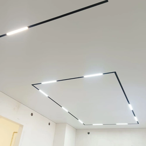 Чёрный магнитный трековый шинопровод